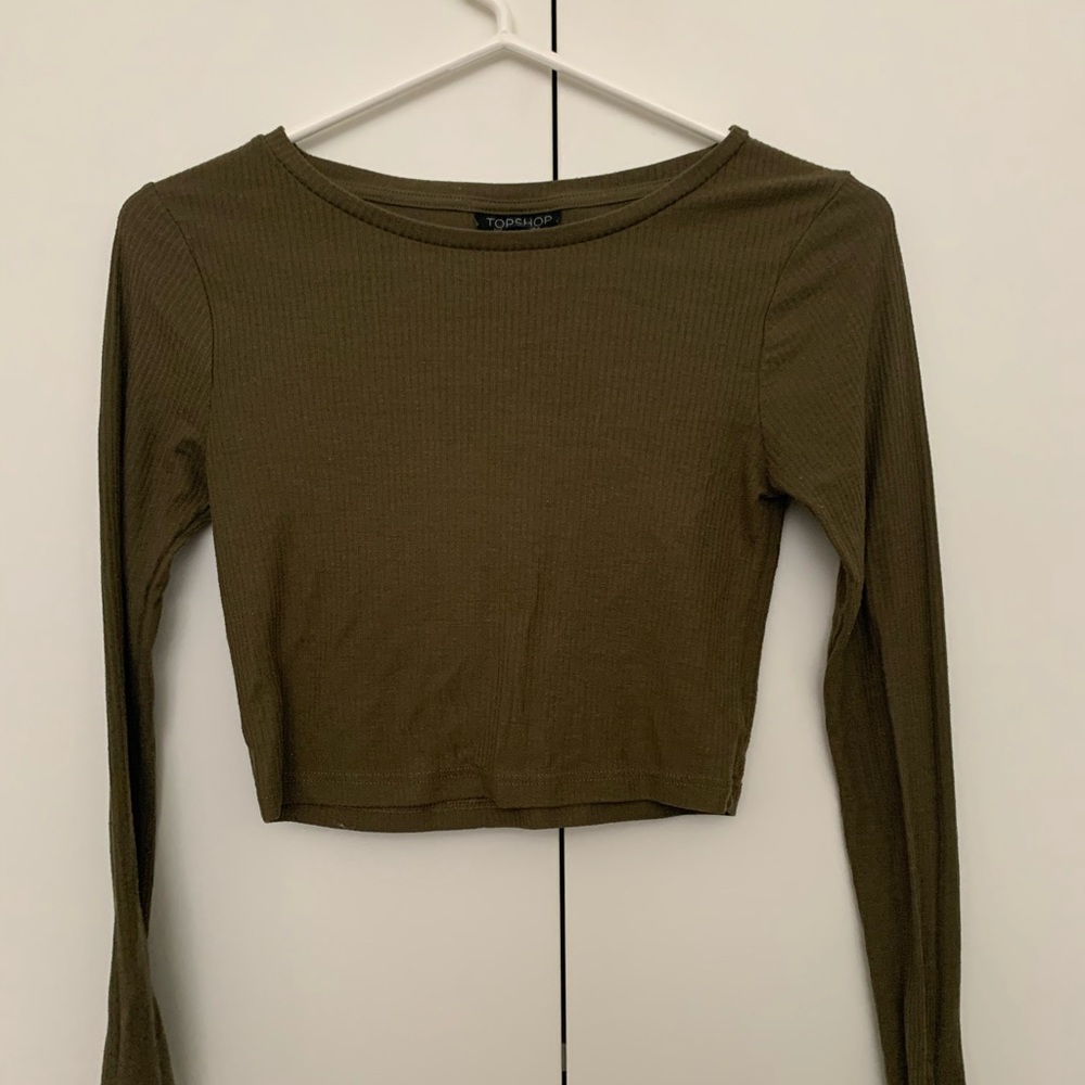 cropped long sleeve